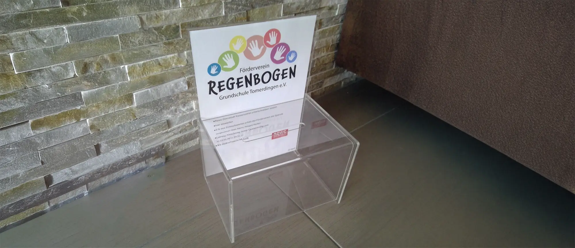 Box für REWE Kassenzettel